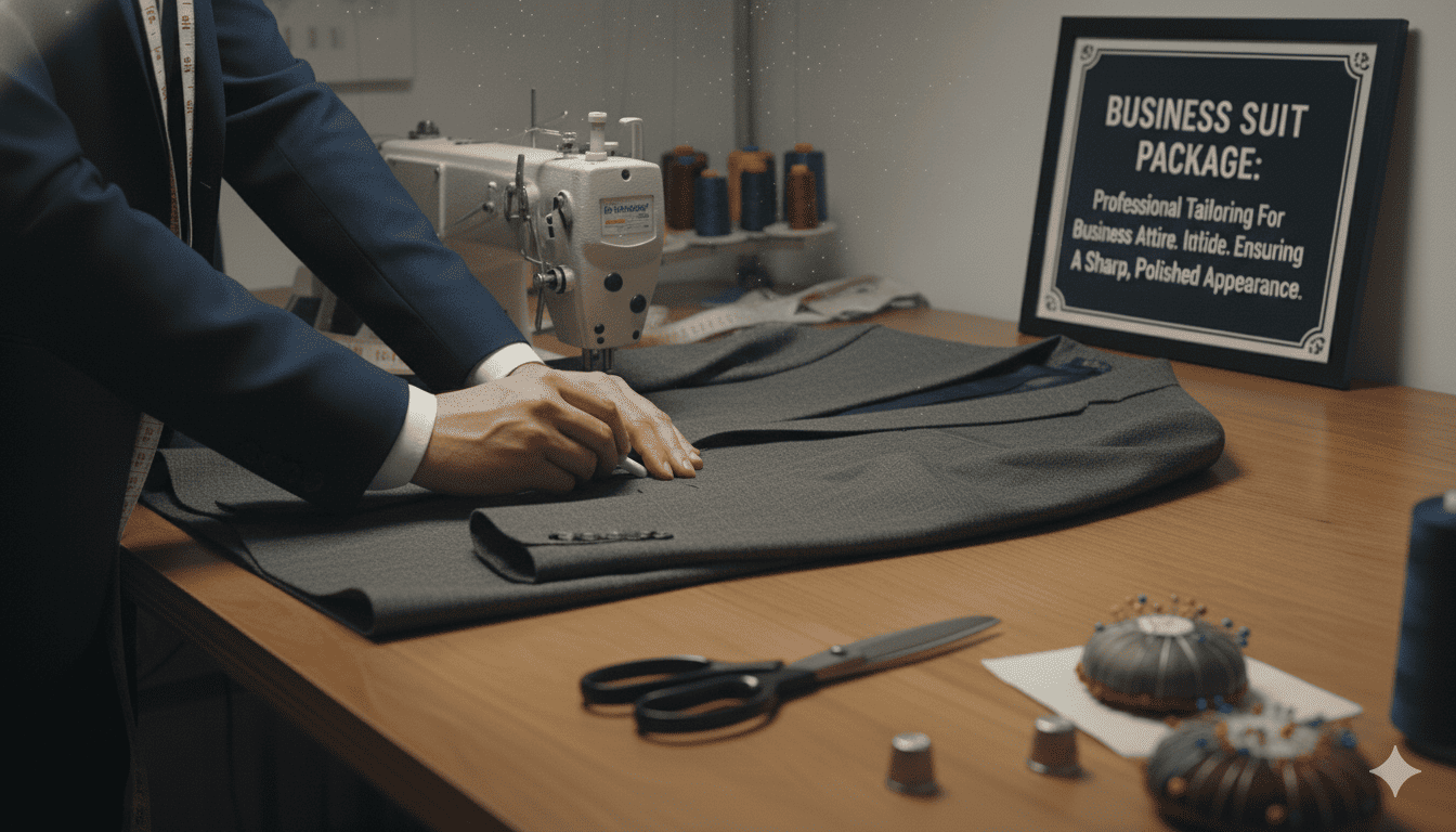 Business Suit Fitting Package
